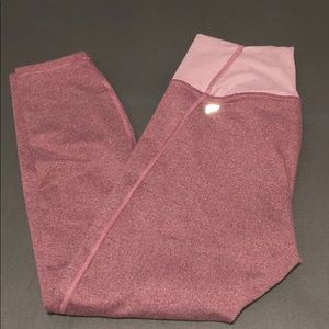 Fabletics marbled pink leggings